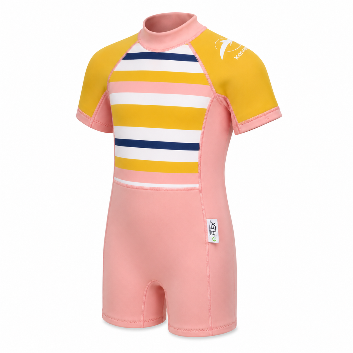 Konfidence Kids Swimsuit/UV Sunsuit made from e-Flex™: Gelato Rose