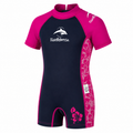 Konfidence Warma™ Kids Wetsuit – Pink Hibiscus | Warm & UV Protective